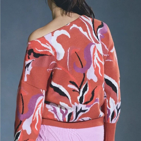 Anthropologie Maeve Boat Neck Sweater - Picture 2 of 5